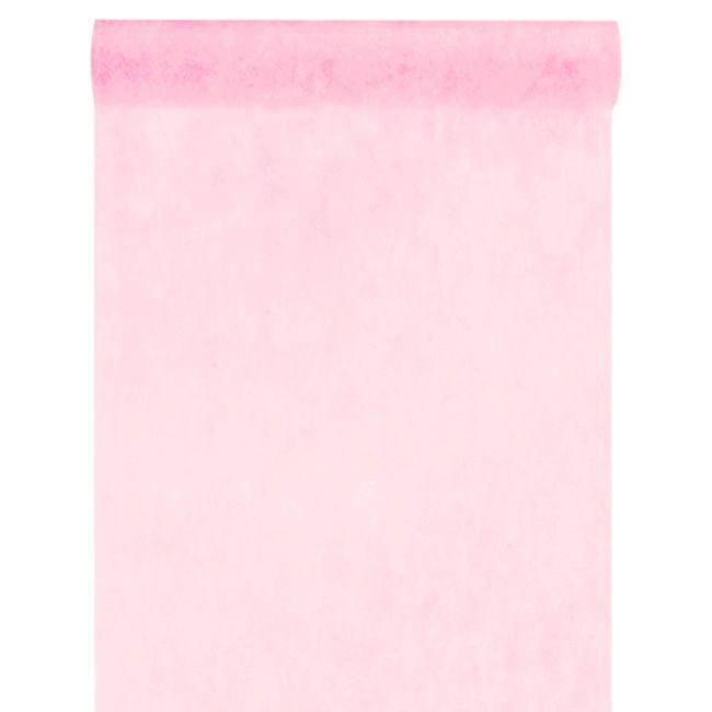 Acquiesce Betrokken brandwond Tafelloper roze 30 cm (10 meter)