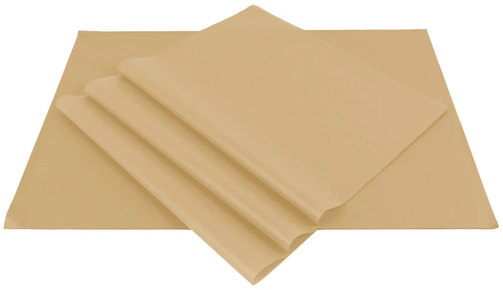 Vloeipapier beige naturel bruin 50 x 70 cm (240 vellen)