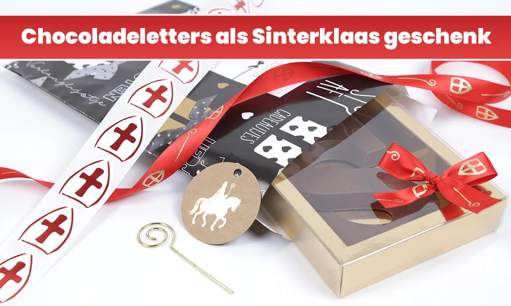 Chocoladeletters als Sinterklaas Geschenk