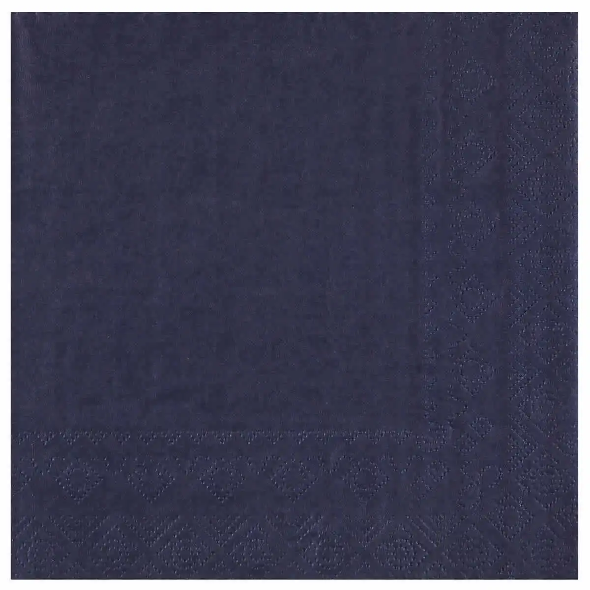 Servetten donkerblauw 16,5 x 16,5 cm (25 stuks)