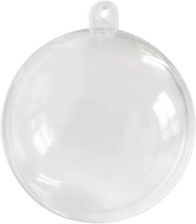 Dictatuur geluid labyrint Kerstballen 8 cm transparant (20 stuks) 🎄